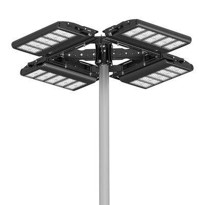 250W Durable High Mast LED Flood Light Moistureproof Black Color
