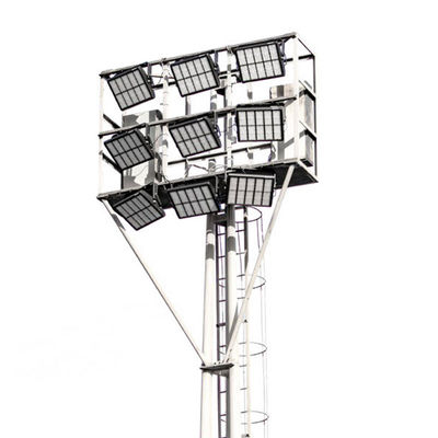Aluminium Freeway LED High Mast Lights Practical Black White Color