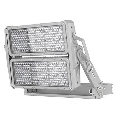 Lampu Banjir Olahraga LED 800W 1000W 1100W, Pencahayaan Lapangan Olahraga Aluminium